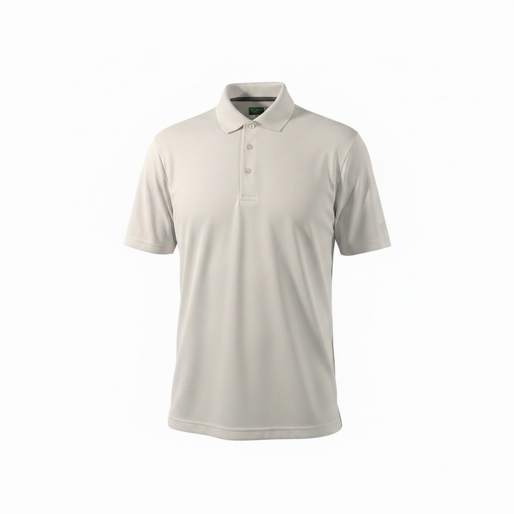 Ben Hogan Performance PowerAir Mens M White Golf Polo‎ Shirt Short Sleeve